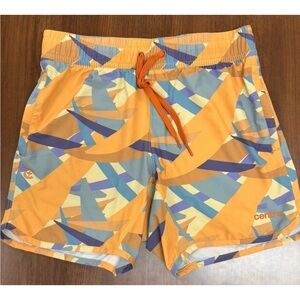 Centre Shorts Men's Large Dri-Fit Texas Performance Zipper Pockets Unlined